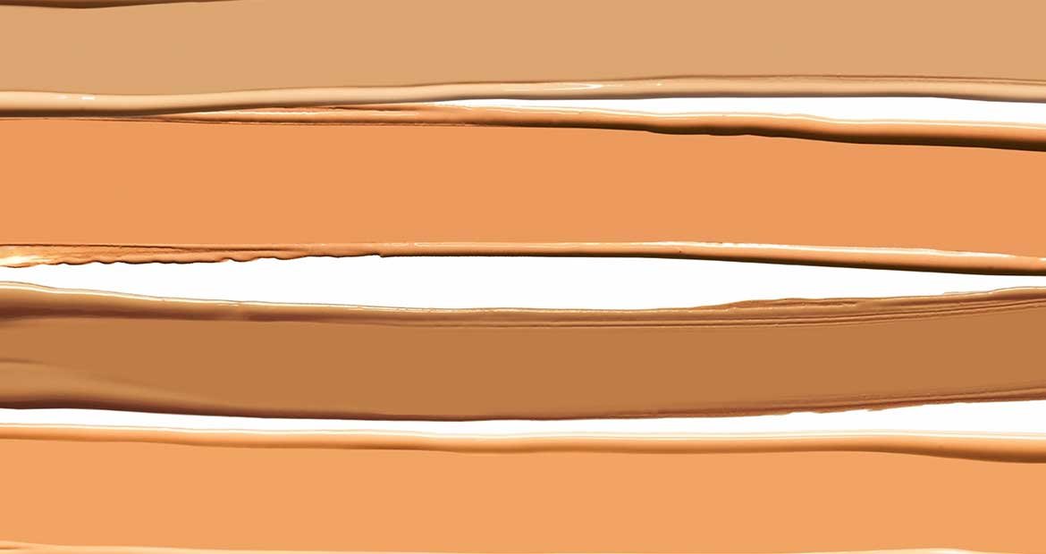 Diferentes texturas e cores